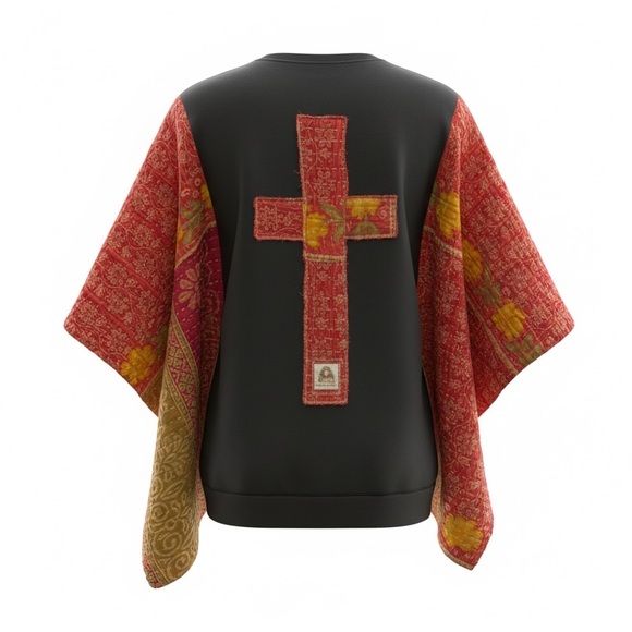 JELLY ROLL Artisan Made Upcycled Clothing Size Inclusive Granny D Originals - Picture 4 of 6